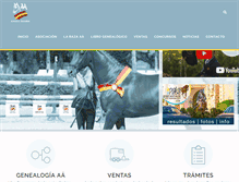 Tablet Screenshot of angloarabe.net